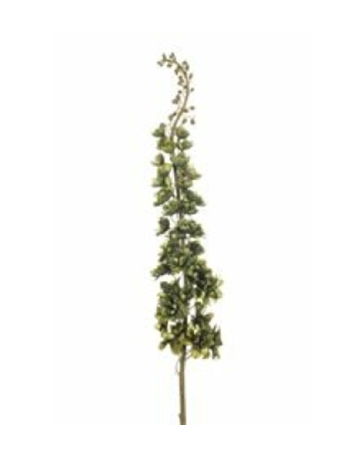 Losse zijden bloem Ridderspoor XL groen 130 cm