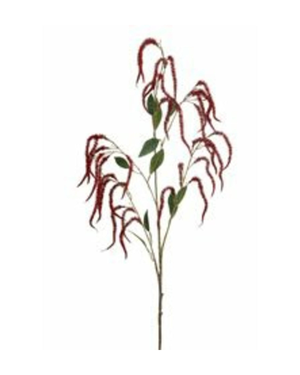 Losse zijden bloem Amarant rood 100 cm