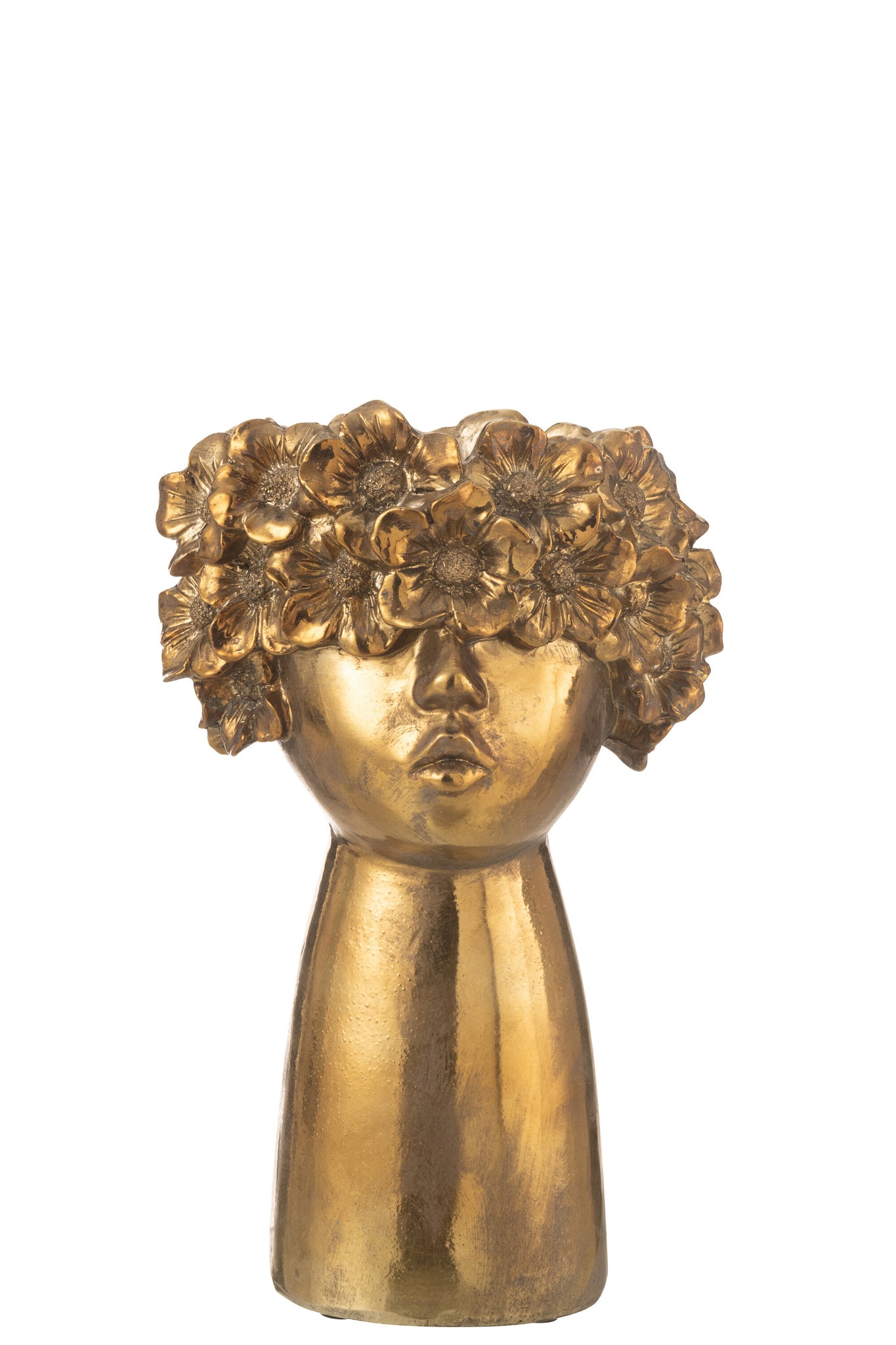 Flowerpot Nebu Poly Gold Large