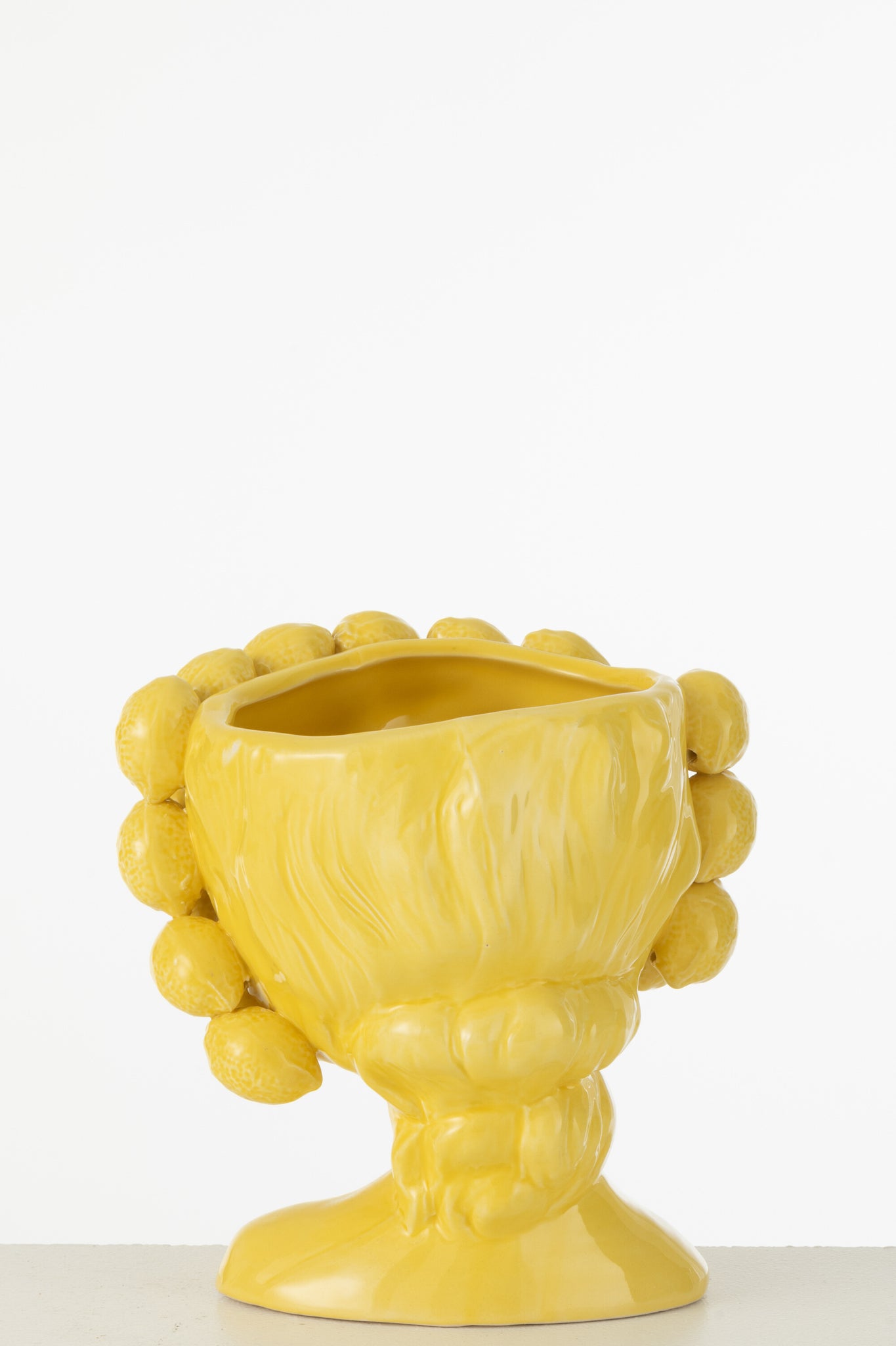 Flowerpot Limes Ceramic Green Large