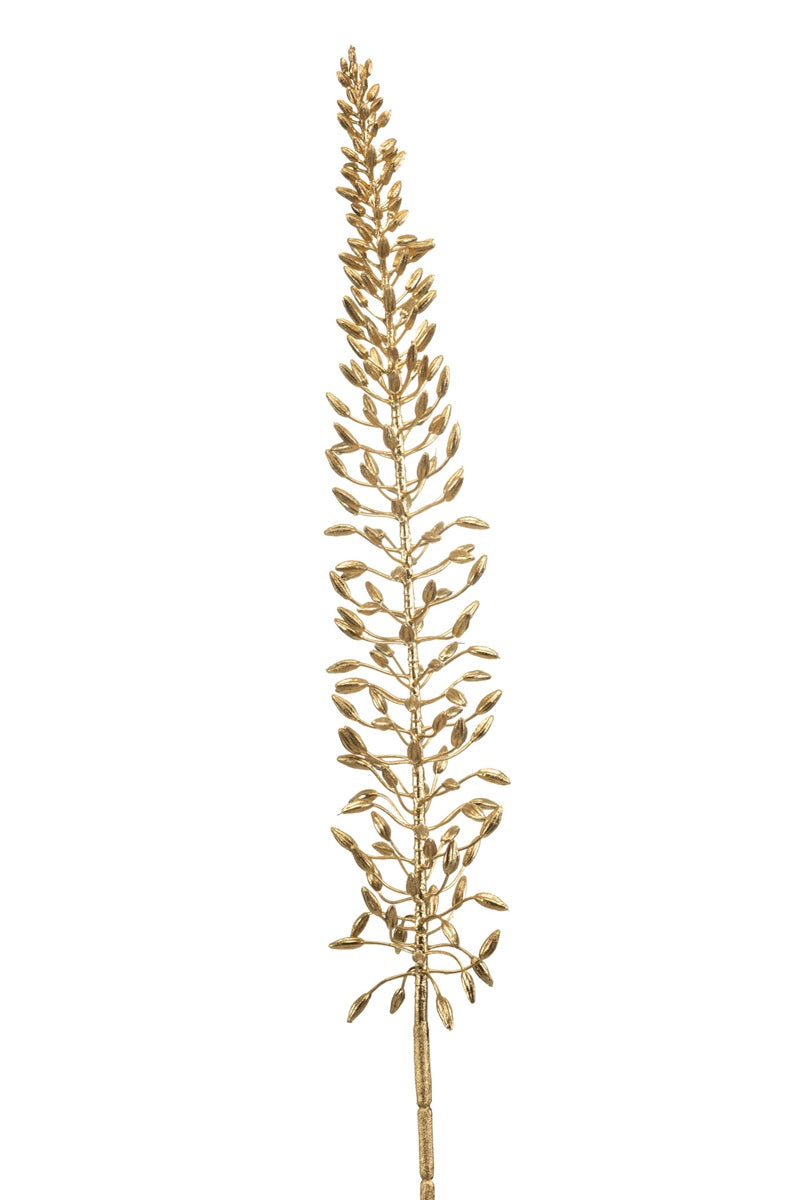 Losse zijden bloem Eremurus goud 105 cm