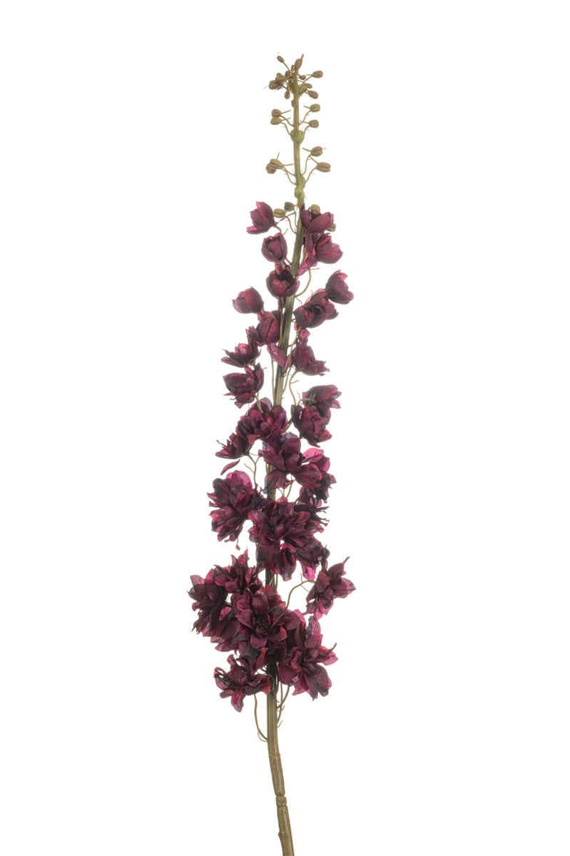 Losse zijden bloem Ridderspoor XL bordeaux 130 cm