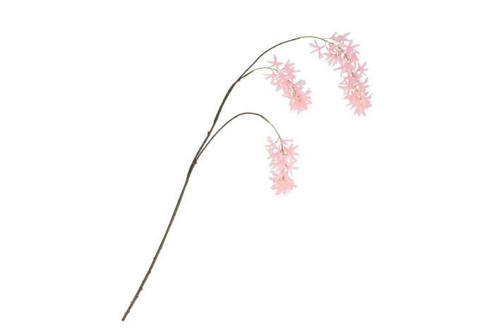 Silk wisteria light pink  93cm - Zijden bloem - Kunst bloem -duurzaam