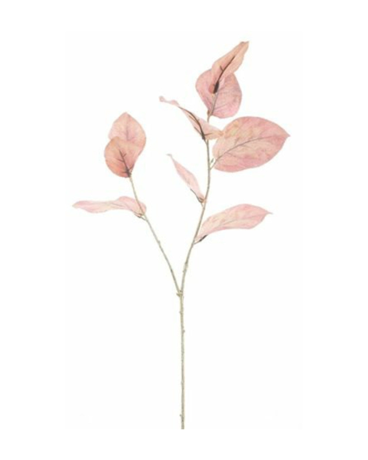 Losse zijden bloem Rozenblad roze 75 cm