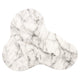 Bijzettafel Rockyard faux wit marmer indoor/outdoor (White)