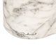 Bijzettafel Rockyard faux wit marmer indoor/outdoor (White)