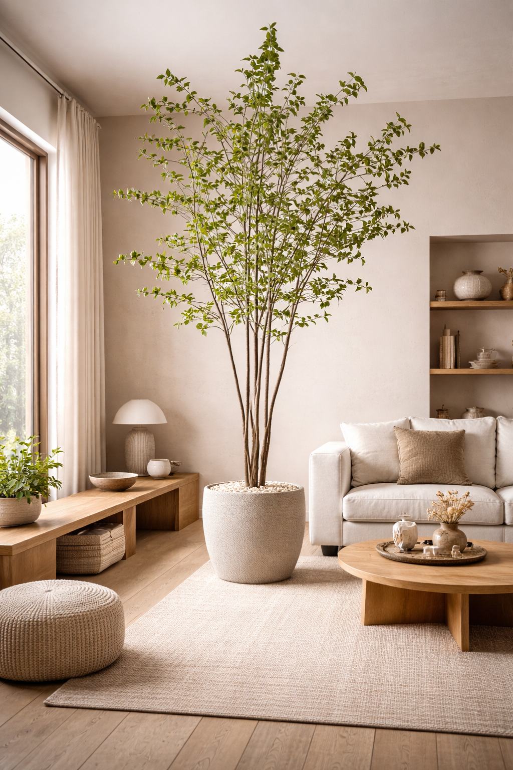 BEUKEN I/POT GROEN  260 cm