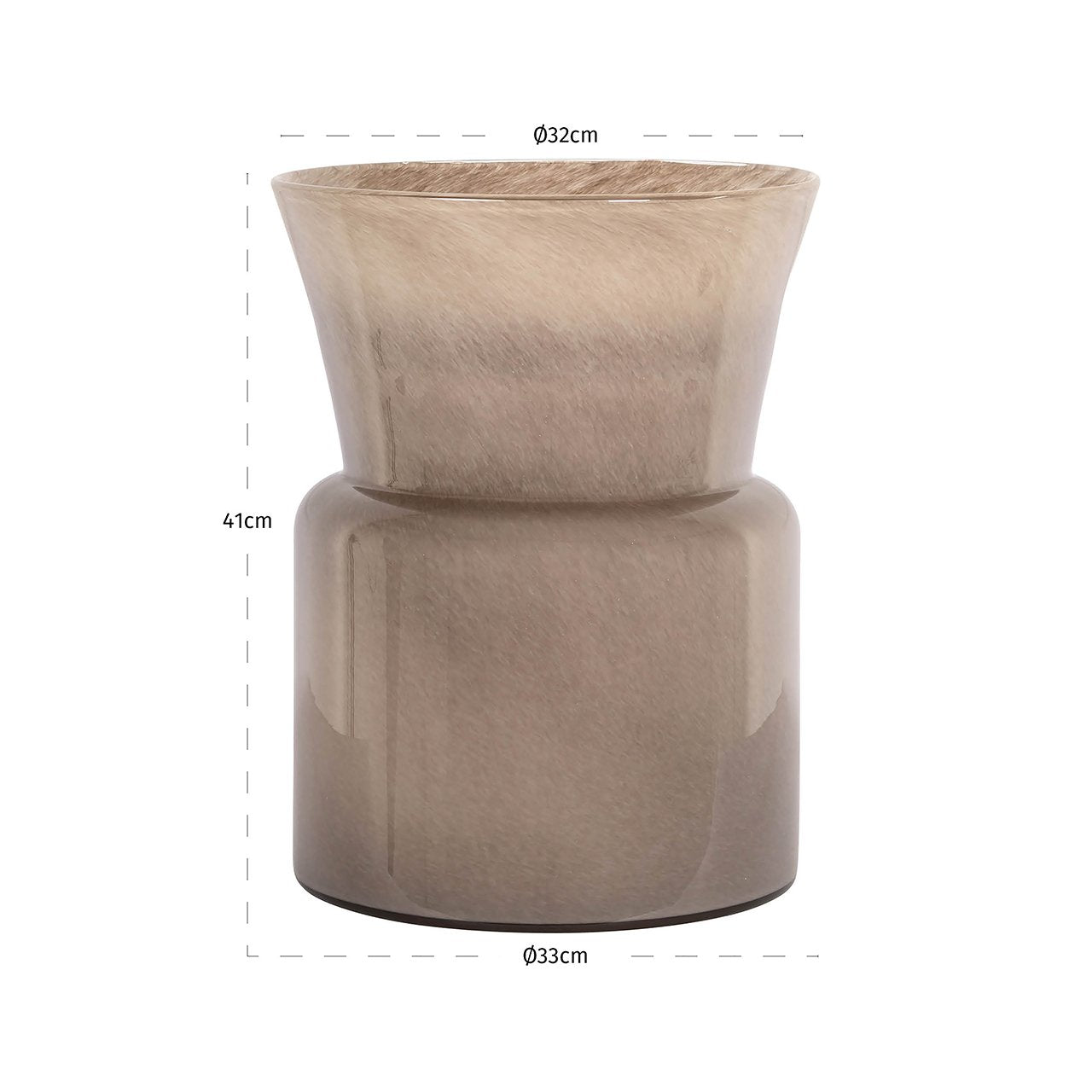 Vaas Milo (Taupe)
