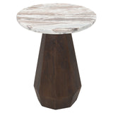 Bijzettafel Oberoy 45Ø (Brown)