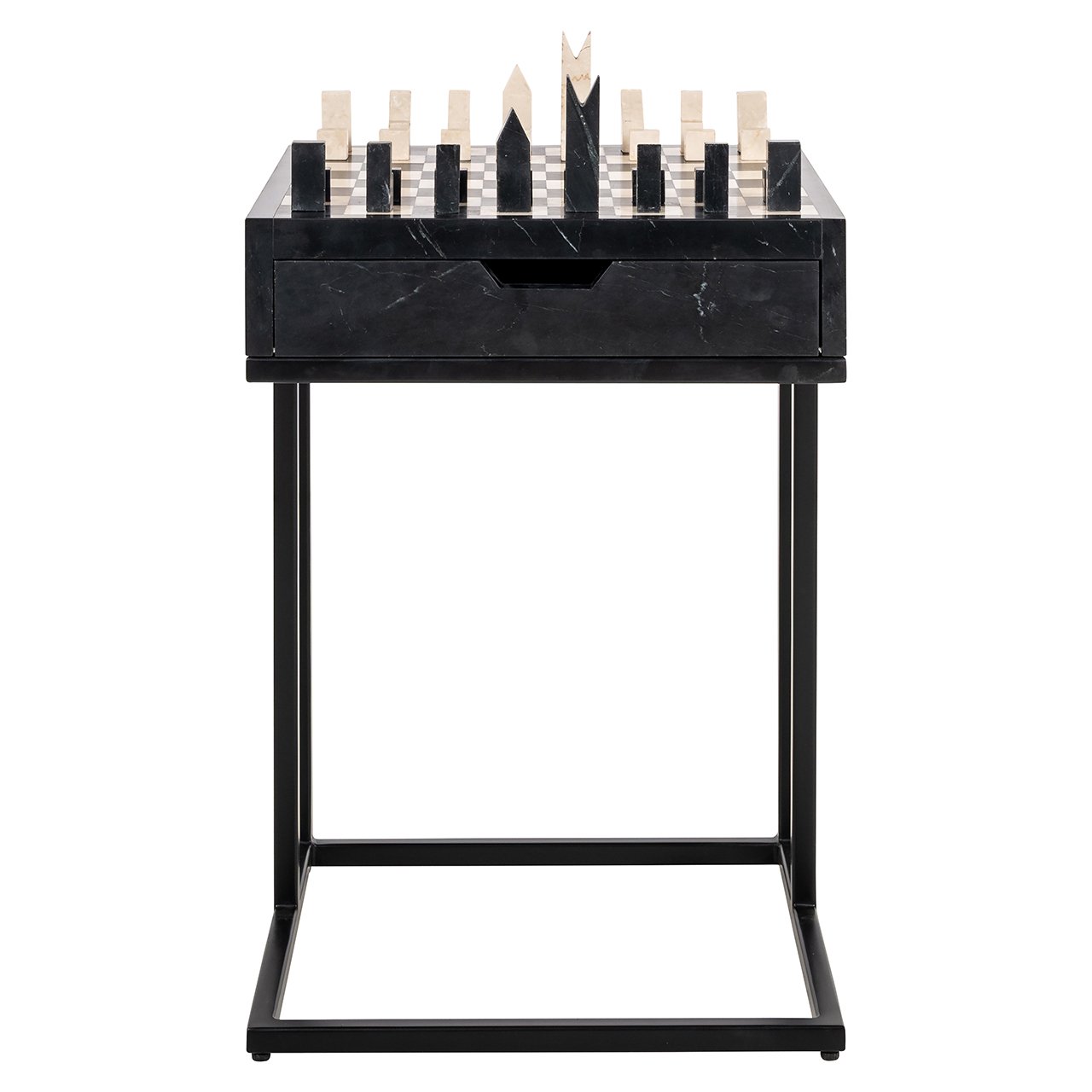 Schaaktafel Davos 1-lade (Black)