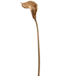 Losse zijden bloem Calla goud 70 cm