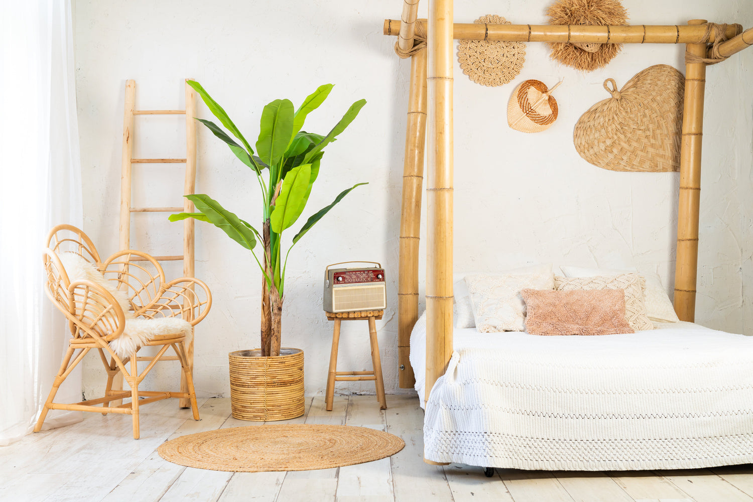 Bananenplant kunstplant 160 cm