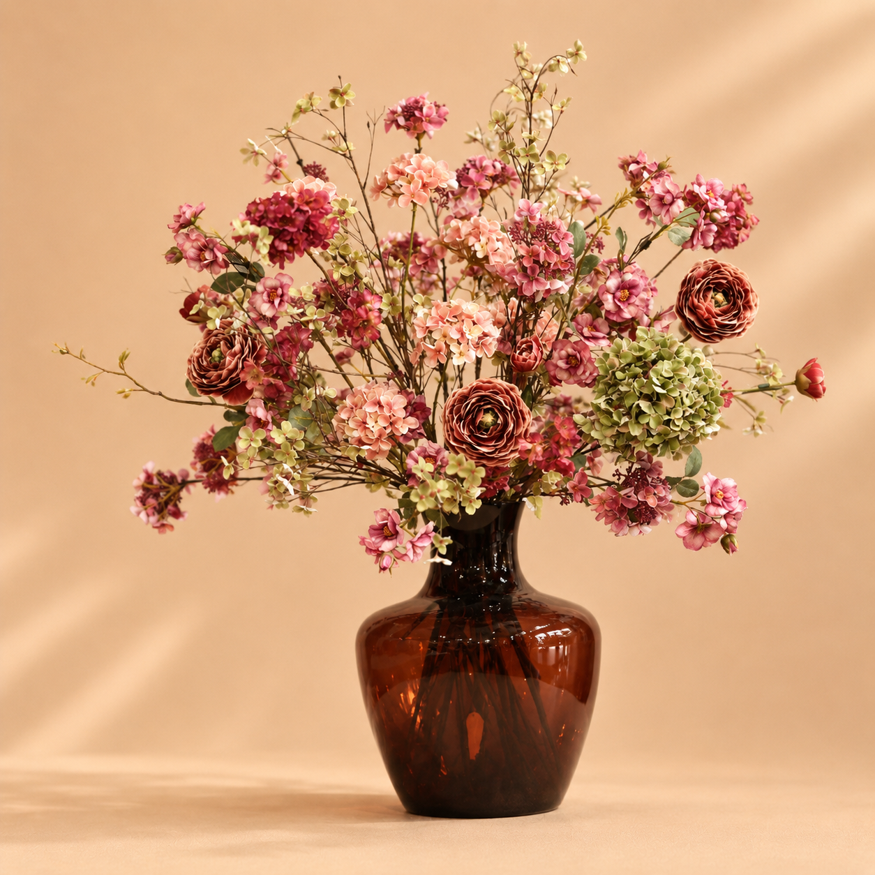 Zijden Boeket Vintage Romance