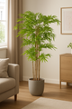 Bamboo Pot Artificial Green