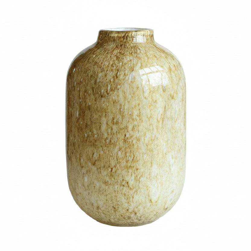 Glazen vaas Artic Elite – marble beige