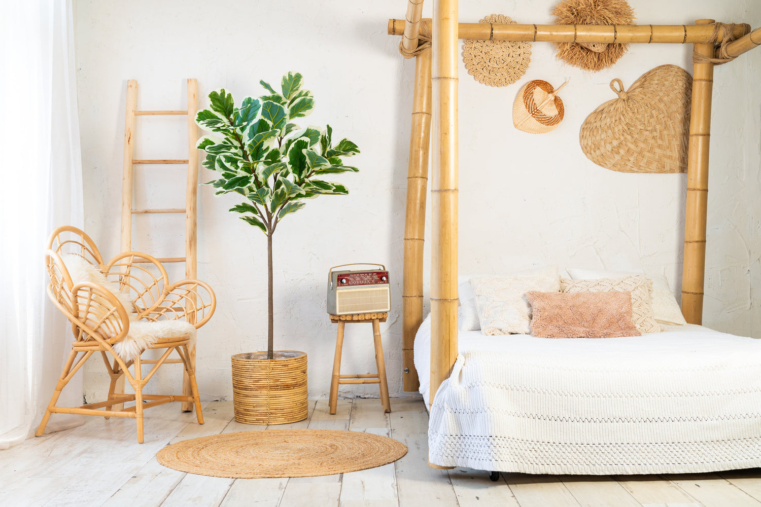 Kunstplant Ficus Lyrata Deluxe 160cm