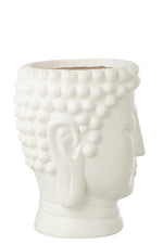 Flowerpot-Buddha-Polyresin-White-Large4