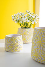 Flowerpot-Round-Flowers-Cement-Yellow2