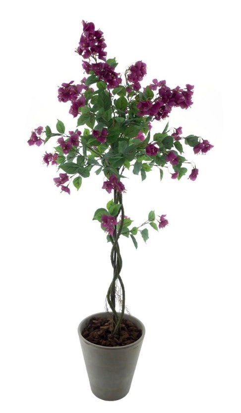 Bougainvillea tree - 165cm - roze - kunstplant - zijdenplant