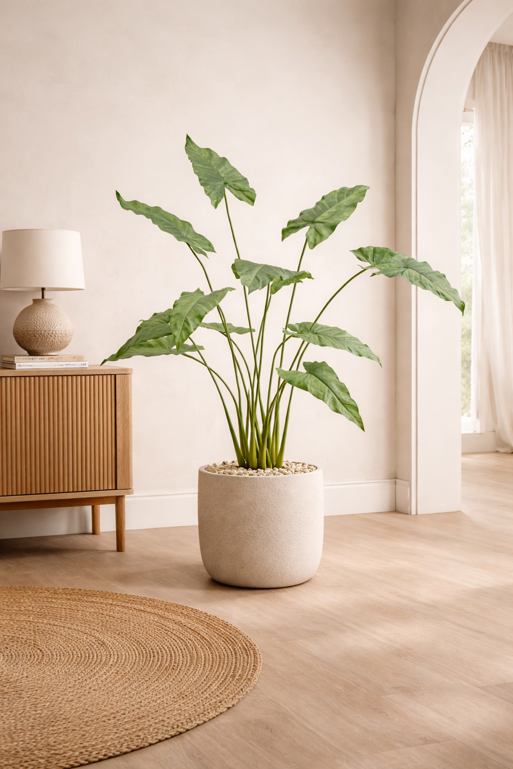 ANTHURIUM PLANT GROEN  133 cm