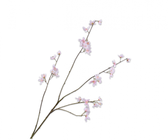 BLOESEM TAK ROZE LT 114 cm- Zijden bloem - Kunst bloem -duurzaam
