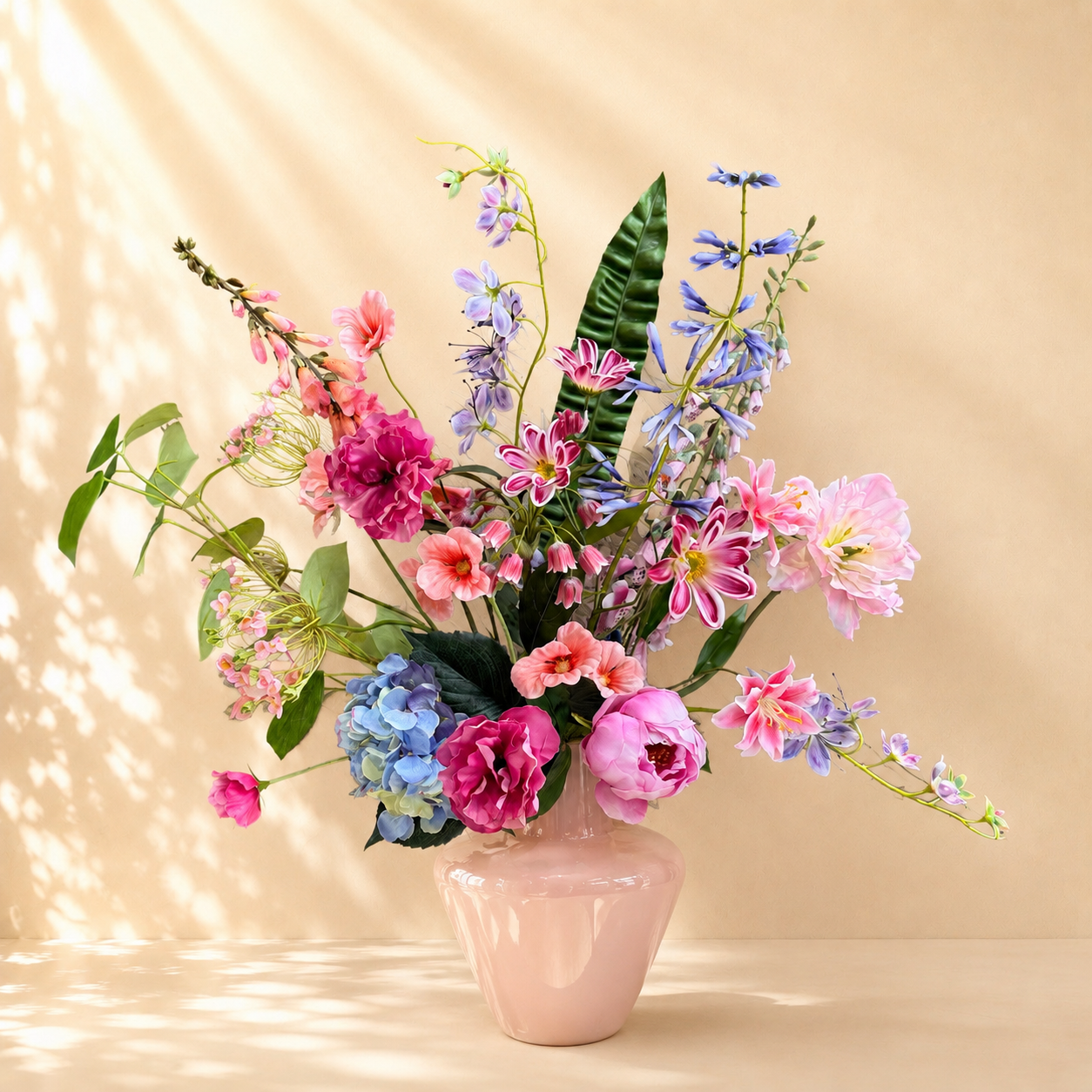 Keurrijk Zijden Bloemen Boeket