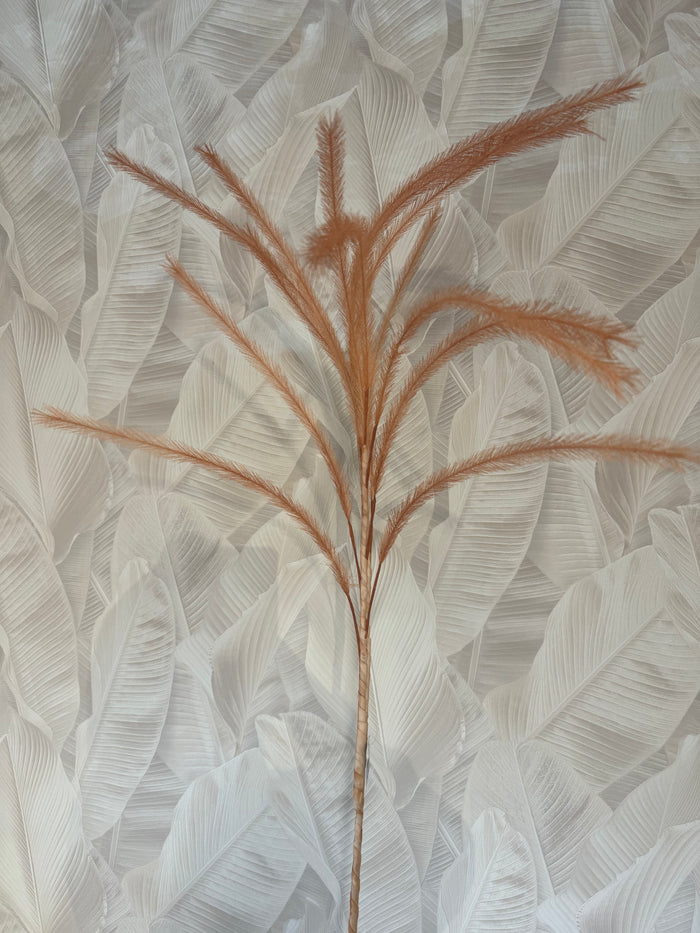 Silk plume branch brown 100cm - pluim - Kunst pluim - duurzaam