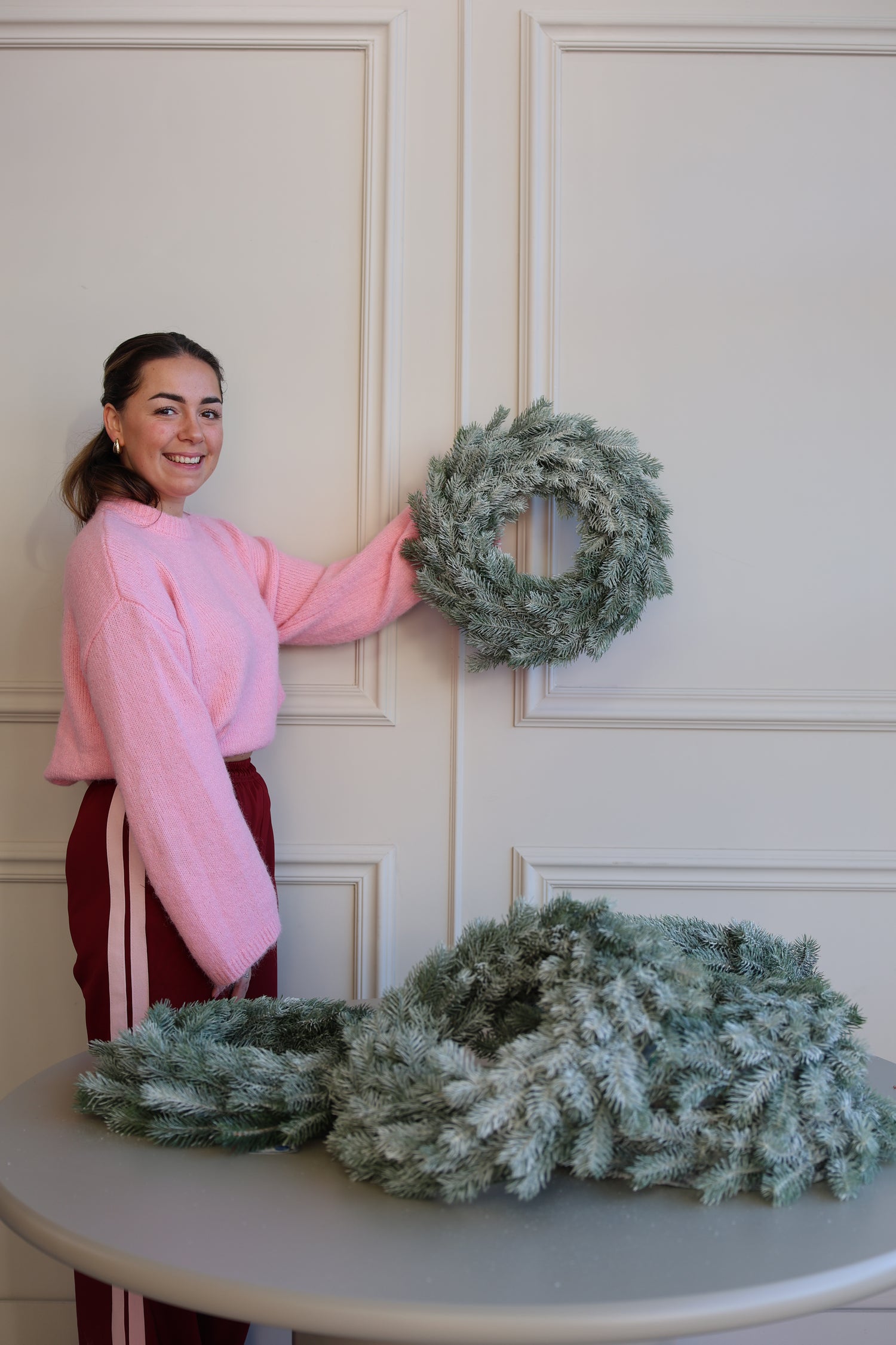 Kerst artikel - Kerst krans 40x40