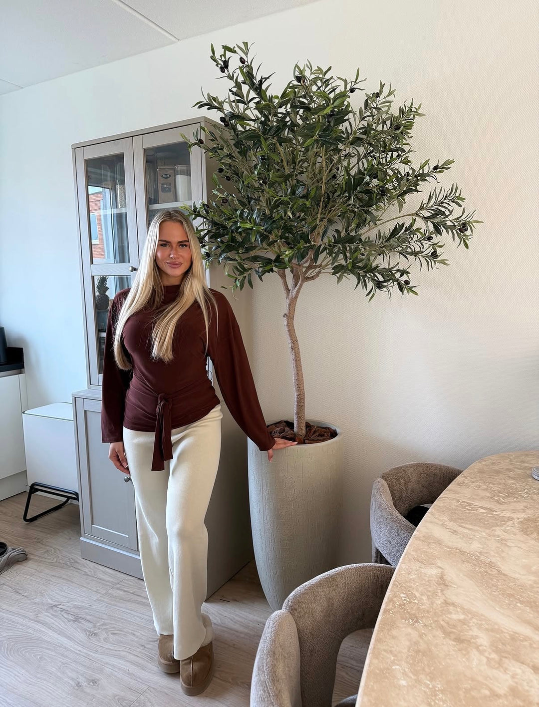 Olijf boom 180cm - Janice Blok