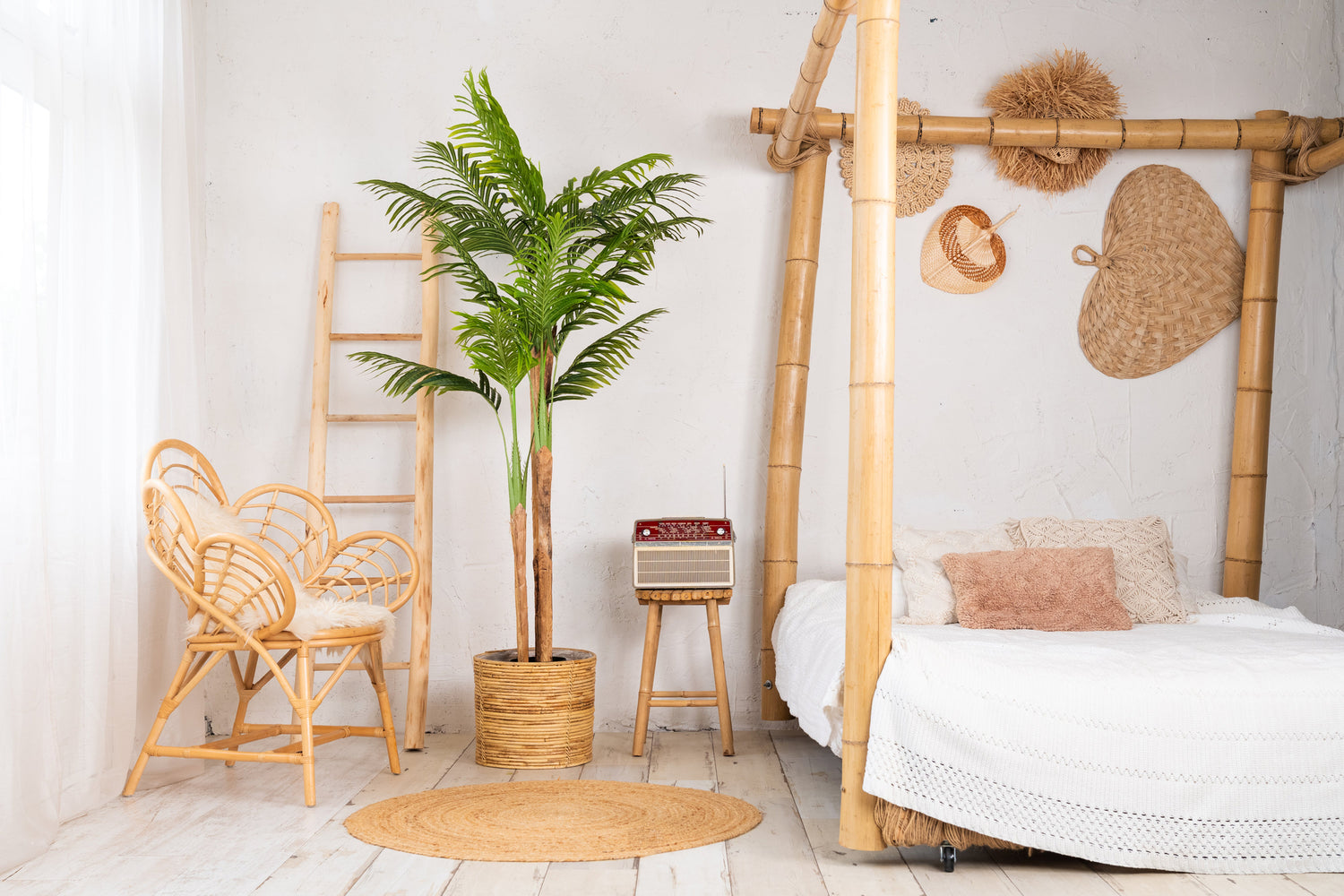 Kentia palm kunstplant 190 cm - Tropisch design voor binnen