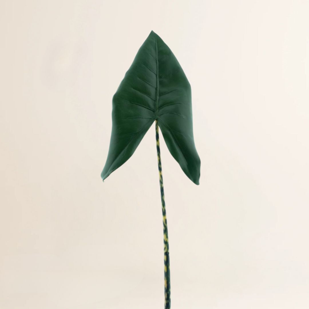 Losse zijden bloem Calla lily leaf 104 cm