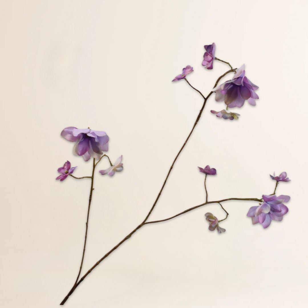 Hortensia tak lila/paars 75 cm