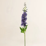 Losse zijden bloem Ridderspoor Roland paars 87 cm