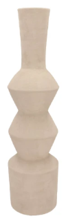 Lisboa sand vase sparkle 16x16x59cm