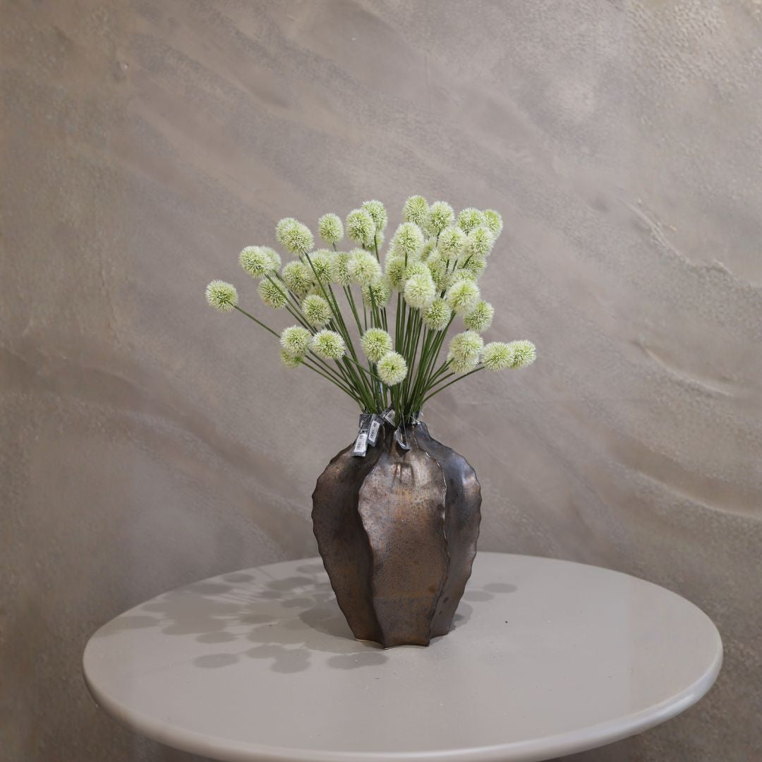 Lose zijden bloem Sierui crème 