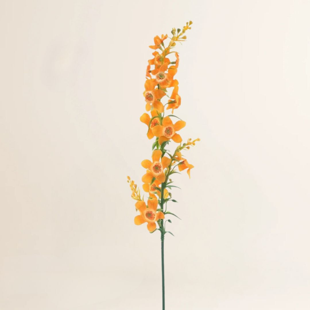 Losse zijden bloem Catmint spray oranje 60 cm