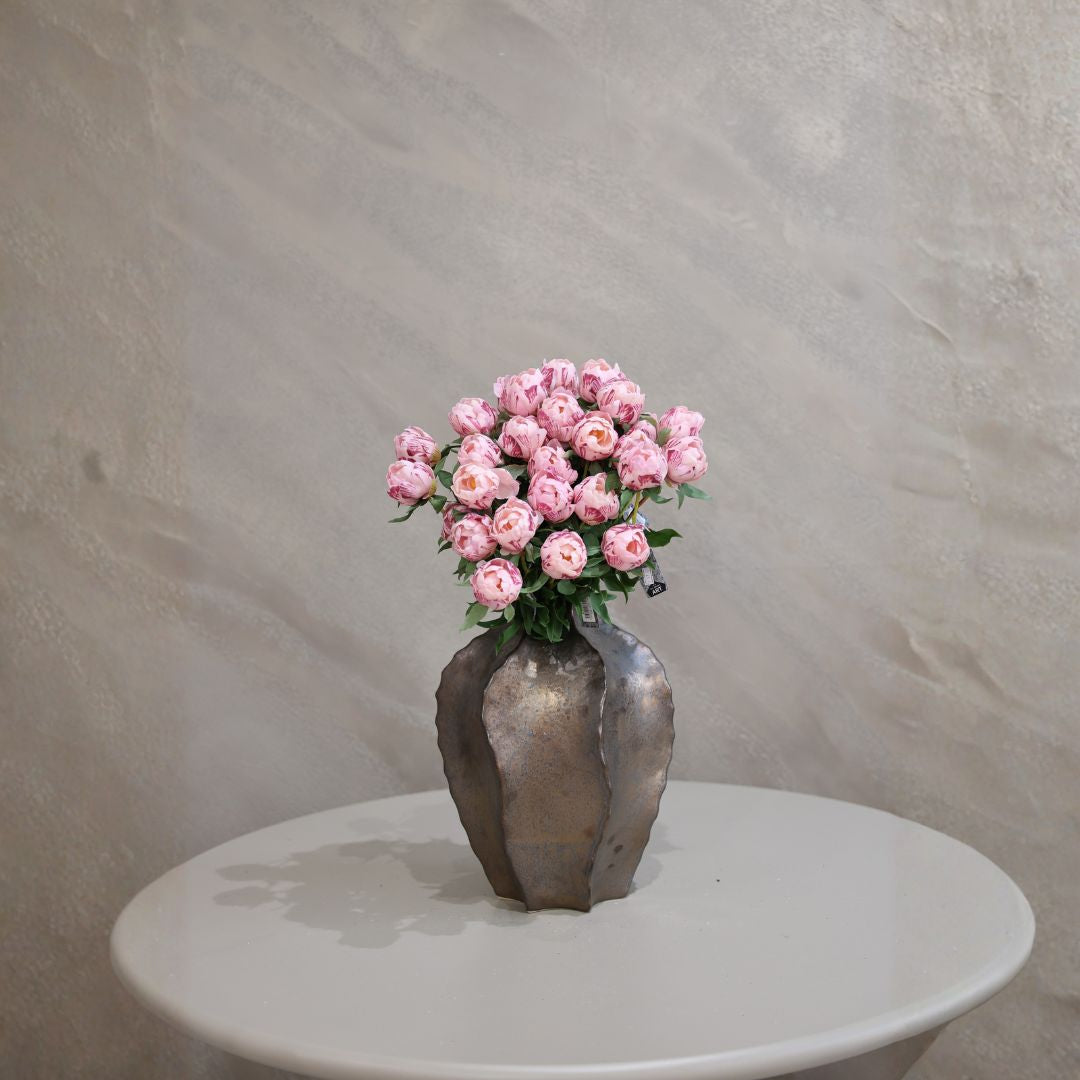 Losse zijden bloem pioenroos