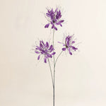Losse zijden bloem Spinnenbloem paars 94 cm