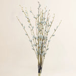 Losse zijden bloemen Katwilg bundel Spring crème 54 cm