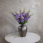 Losse zijden bloemen ridderspoor paars