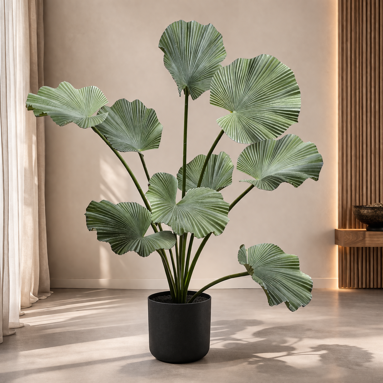 PALM I/POT GROEN  120 cm