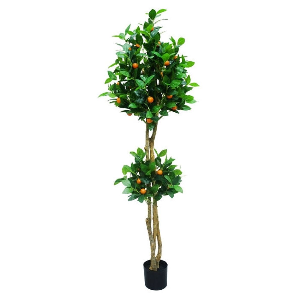 Sinaasappel kunstboom 130 cm - Mediterrane uitstraling