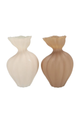 Luxx natural brown vase - 2 kleuren - per stuk - 20x31cm