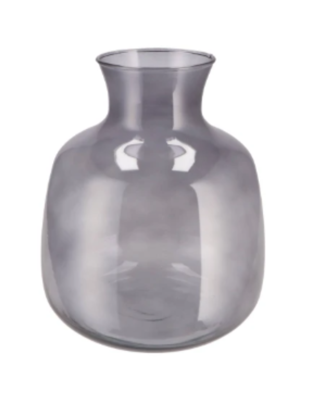Mira smoke glass bottle big 24x24x28cm