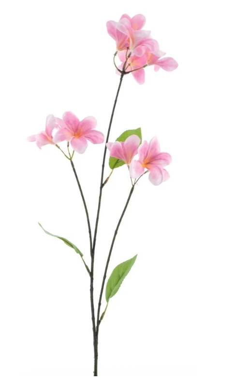Frangipani - 83 cm - zijdenbloemen - kunstbloemen