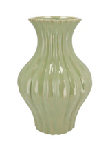 Lima pistache vase neck 21x21x31cm