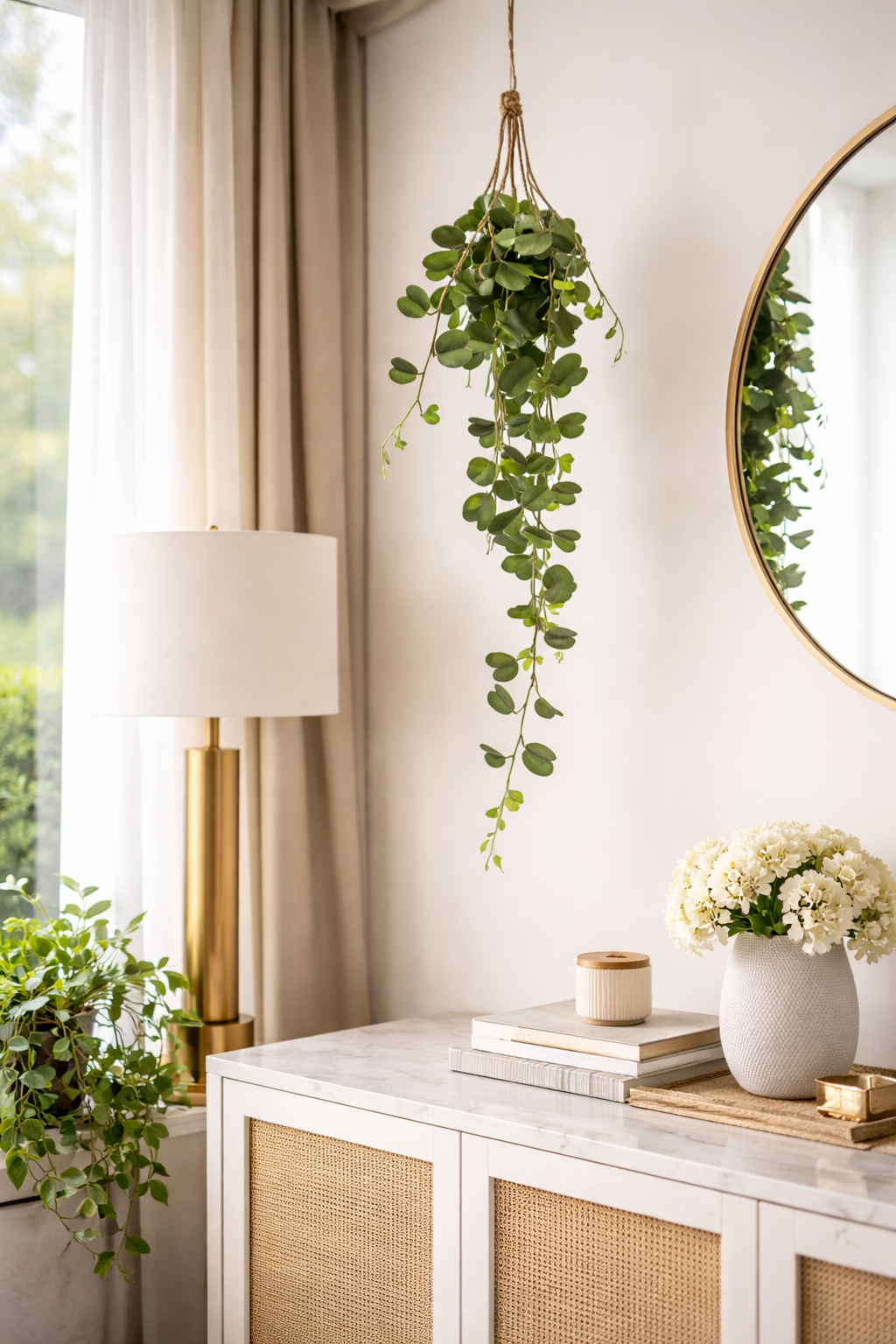 Double Leaf zijden slinger – 99 cm