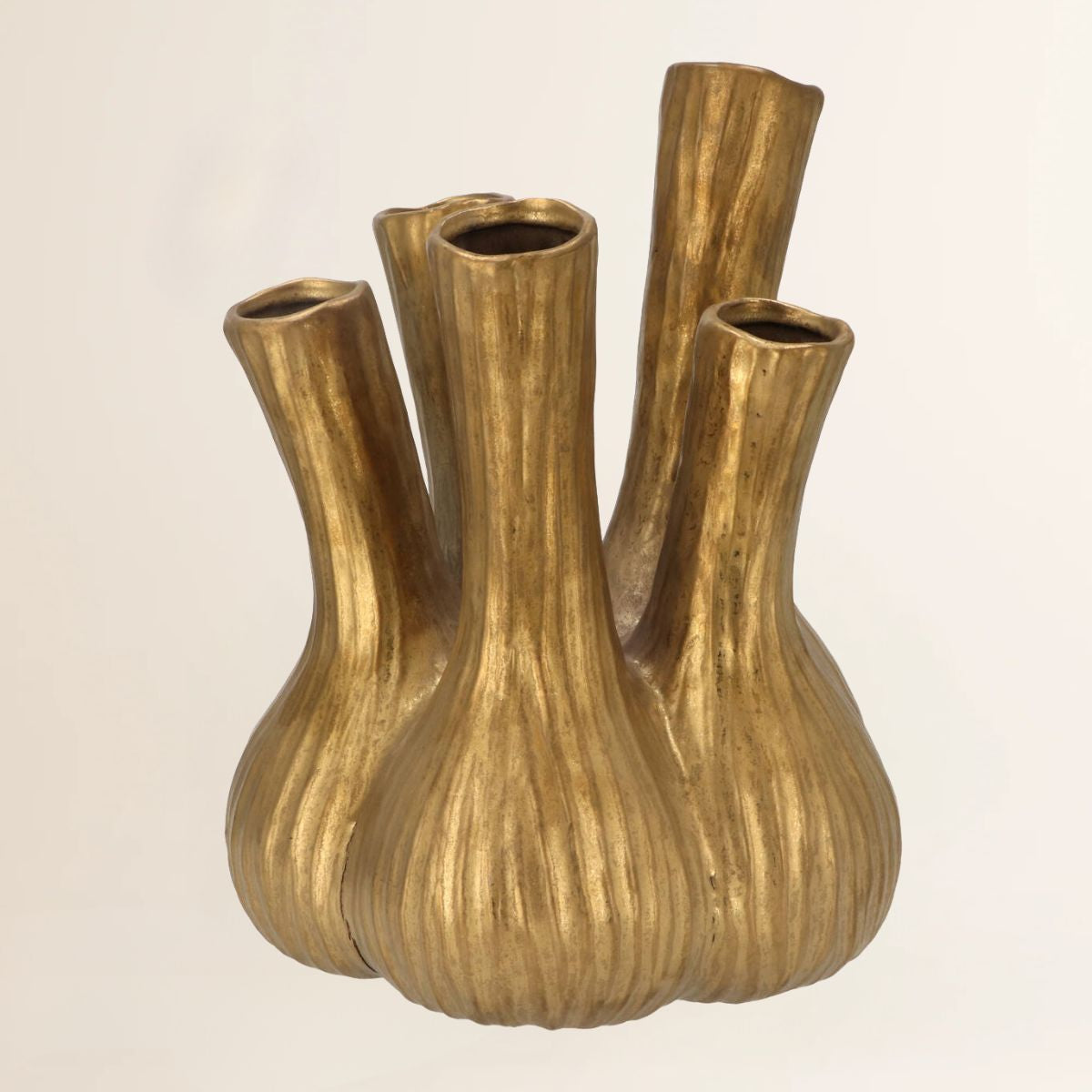 Toetervaas goud 26x35 cm