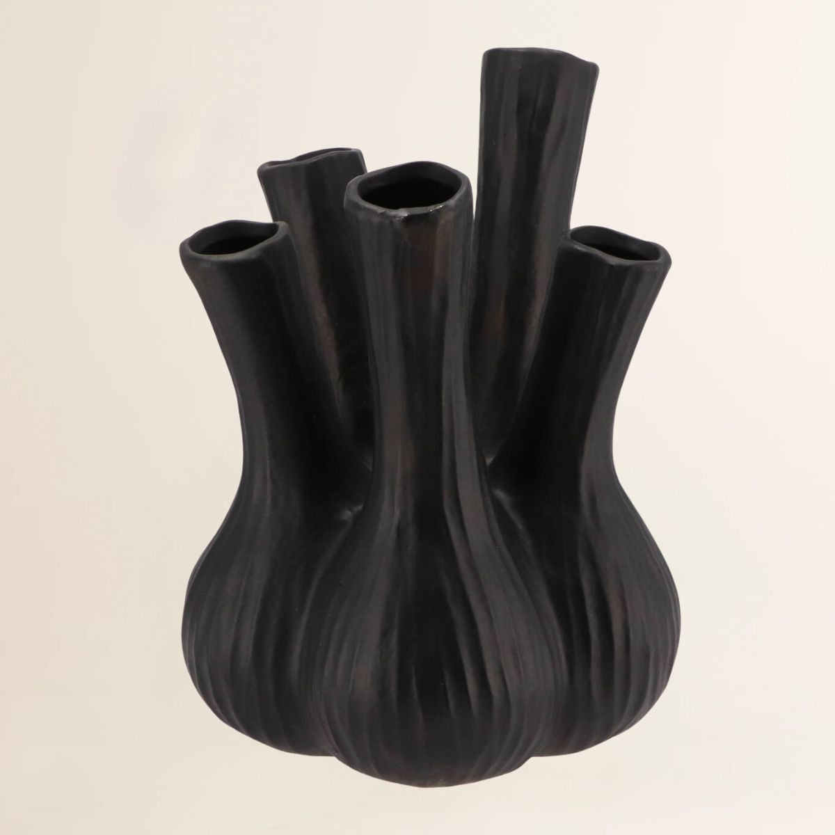 Toetervaas matzwart 26x35 cm