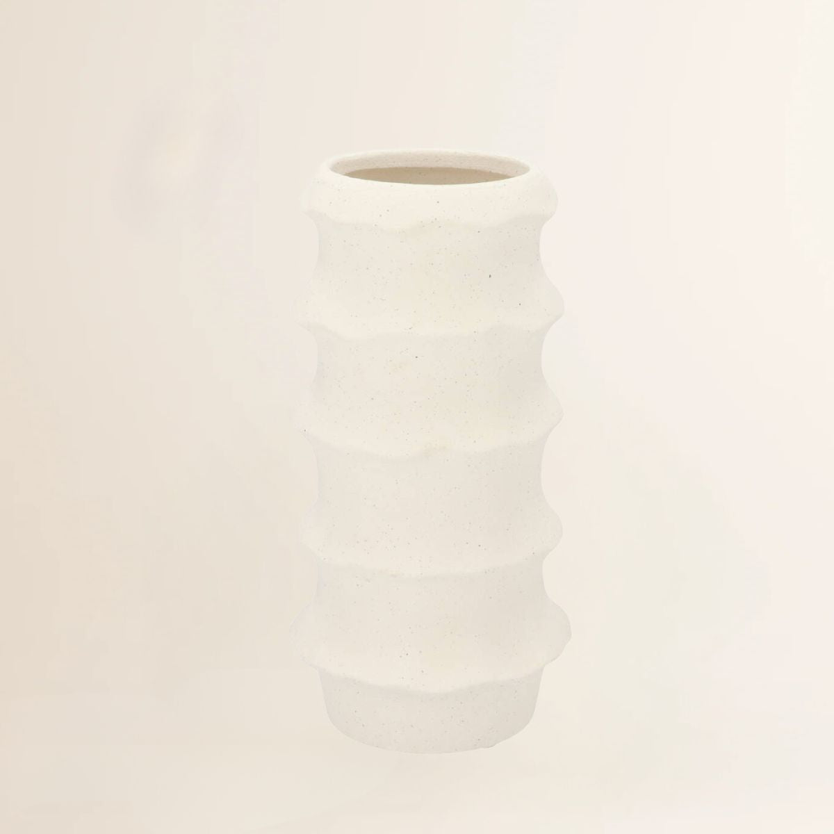 Junia white structure 13x13x20 cm